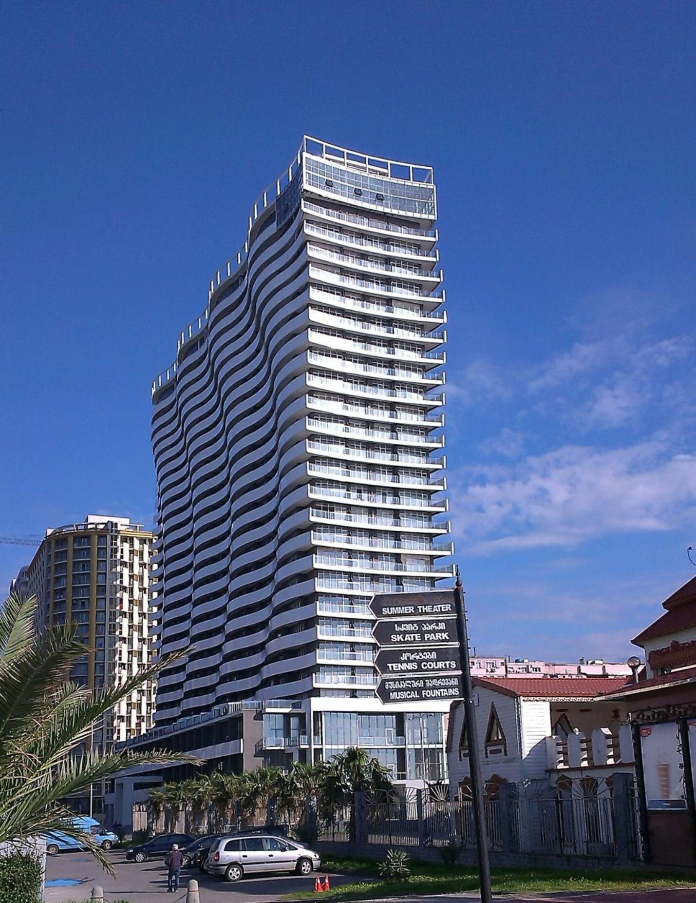 Пентхаус Apart Del Mar С Панорамным Видом Batumi Exterior foto